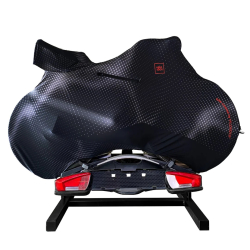 VELOSOCK Full Cover Waterproof For Triathlon Carbon Black