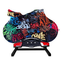 VELOSOCK Full Cover Waterproof For Road Bike Graffiti