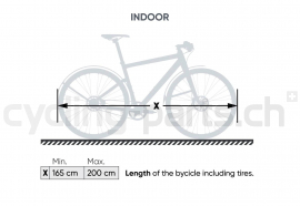 VELOSOCK Indoor Bike Cover Rainbow mint