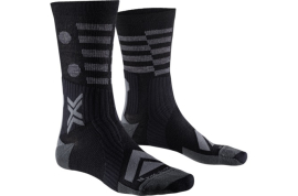 X-SOCKS Gravel Perform Merino Crew black/charcoal