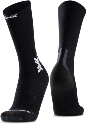 X-SOCKS Run Discover Merino Crew X black/light grey