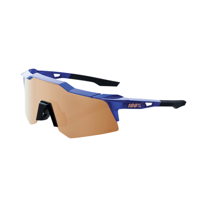 100% Speedcraft XS Gloss Cobalt Blue-HiPER Copper Brille