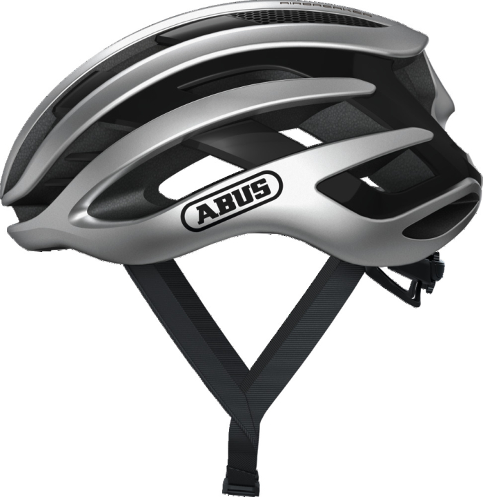 Abus AirBraker gleam silver M 52-58 cm Helm