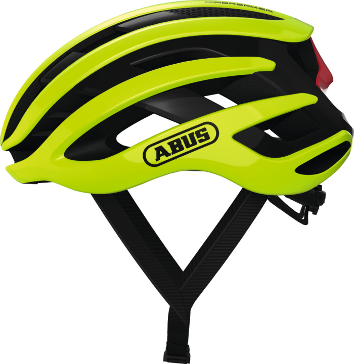 Abus AirBraker neon yellow L 59-61 cm Helm