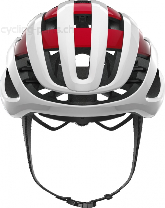 Abus AirBraker white red S 51-55 cm Helm