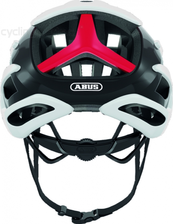 Abus AirBraker white red S 51-55 cm Helm