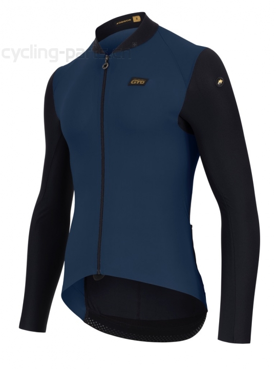 Assos Mille GTO LS Jersey C2 yubi blue