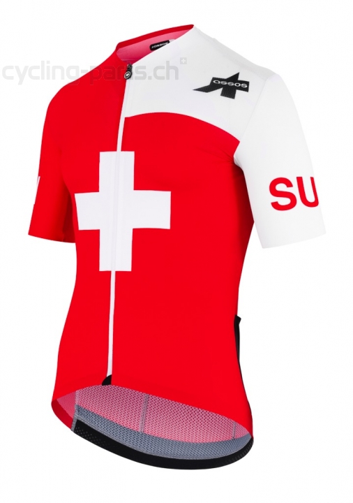 Assos Suisse Fed Jersey S9 TARGA national red