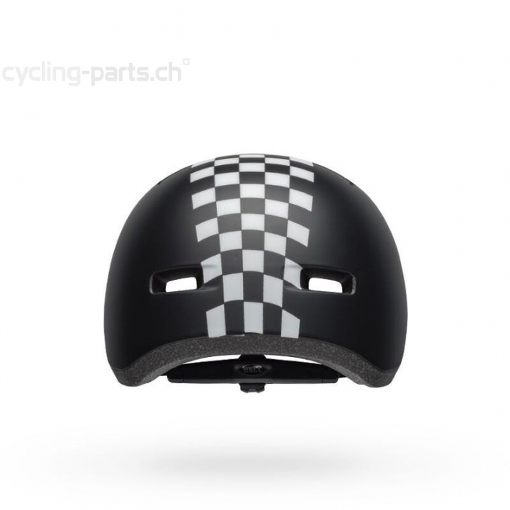 Bell Lil Ripper matte black/whtie checkers XS 45-52 cm Kinderhelm