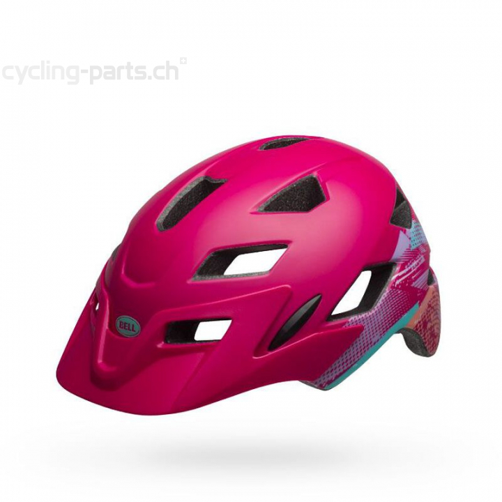 Bell Sidetrack matte berry UY 50-57 cm Kinderhelm