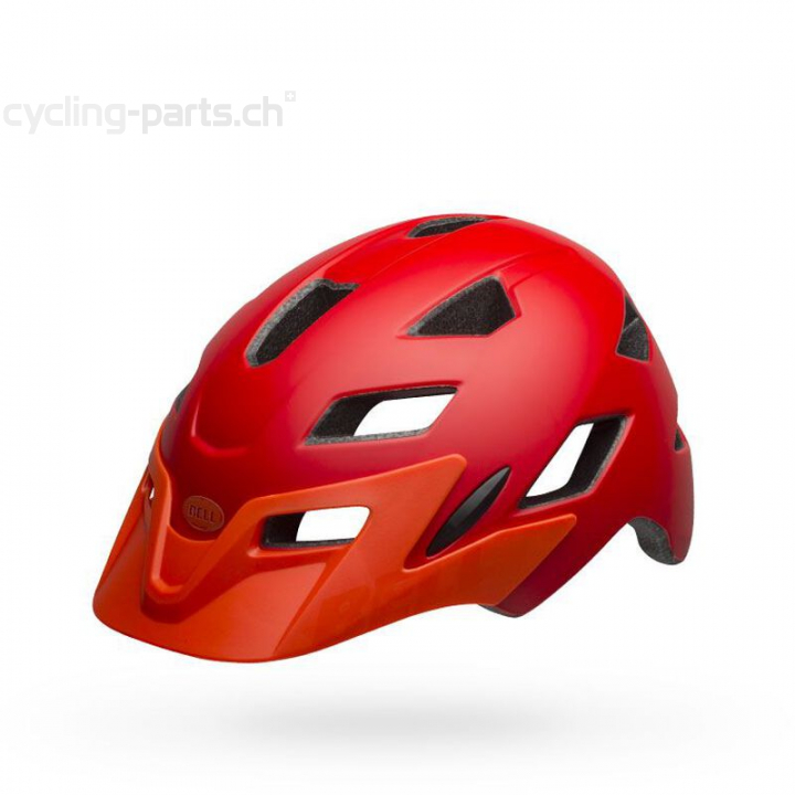 Bell Sidetrack matte red/orange UC 47-54 cm Kinderhelm