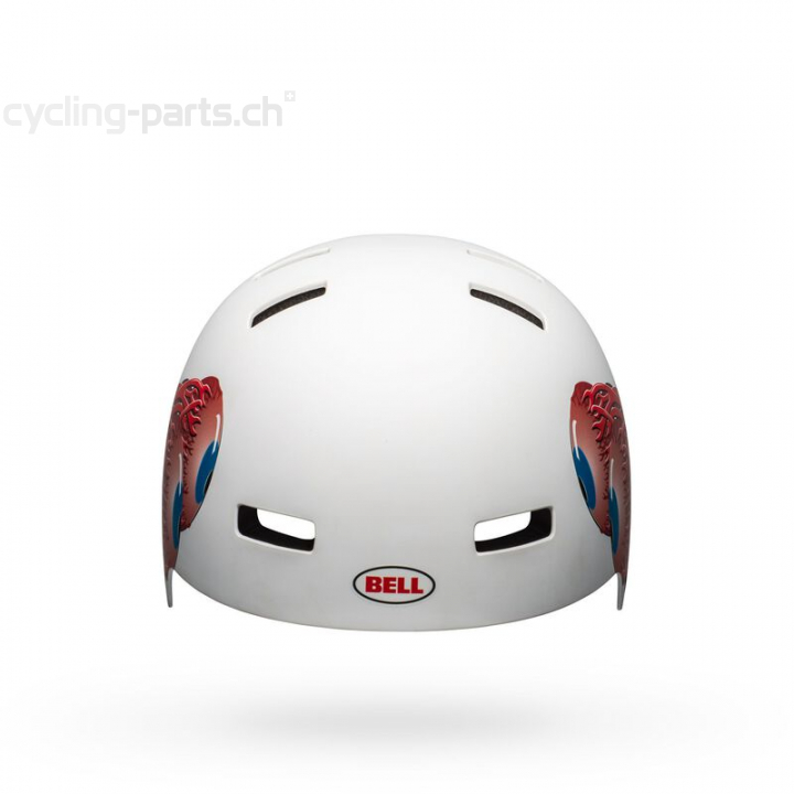 Bell Span matte white eyes XS 49-53 cm Kinderhelm