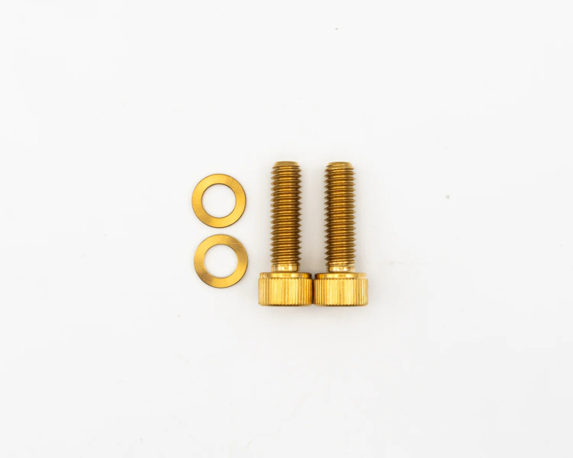 Better Bolts Titan Shimano Kurbel Schrauben - Set gold