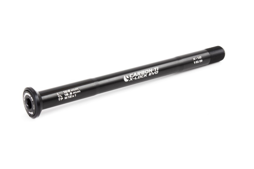 Carbon Ti X-Lock EVO 159mm M12x1.0 black Steckachse