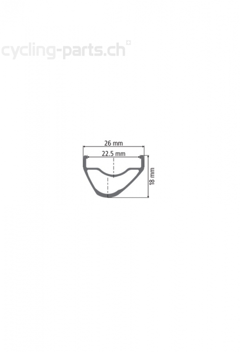 DT Swiss XR 1501 Spline® One 27.5/22.5mm Boost 15 x 110mm Laufrad vorne