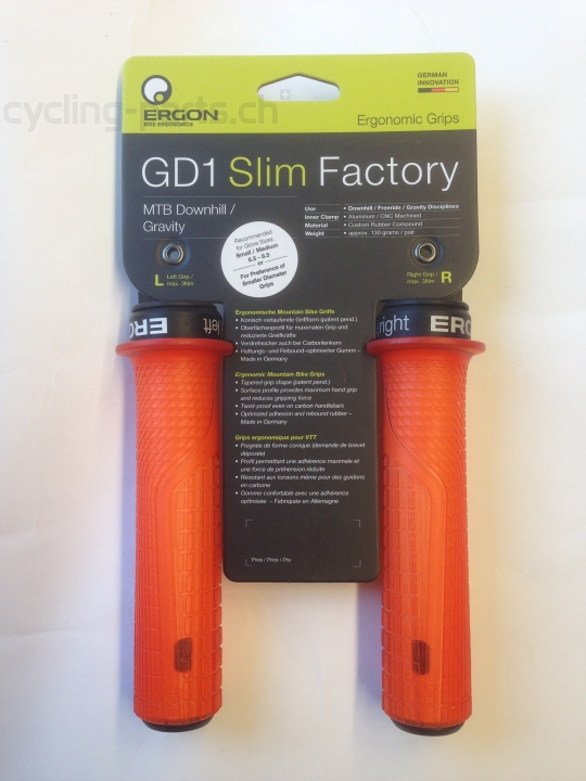 Ergon GD1 Slim Factory frozen orange Lenkergriffe