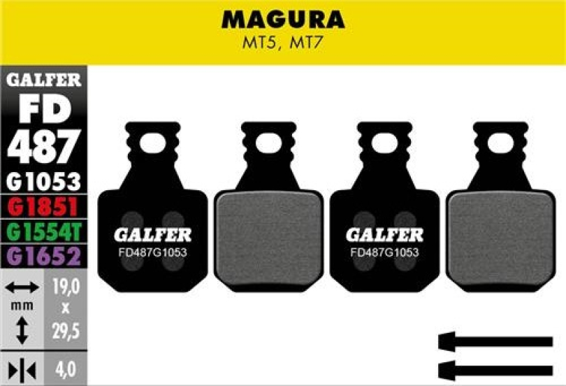 Galfer Performance FD487 Magura MT7/MT5 Bremsbeläge