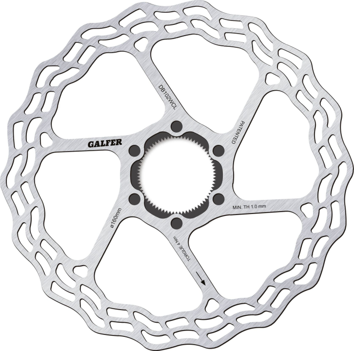 Galfer Road Wave DB102WCL Centerlock 160mm x 1.8mm Bremsscheibe