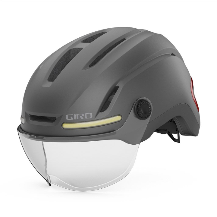 Giro Ethos LED Shield MIPS matte graphite M 55-59 cm Helm
