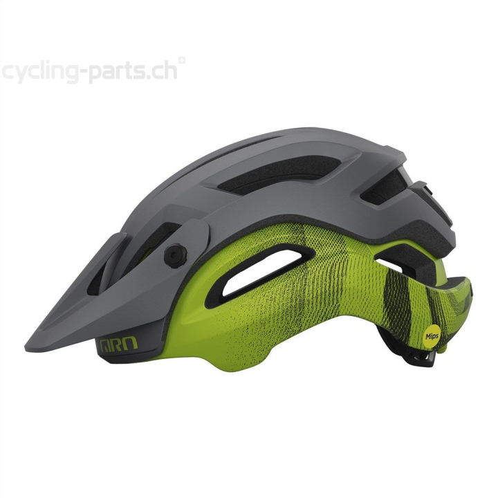 Giro Manifest Spherical matte metallic black/ano lime M 55-59 cm Helm