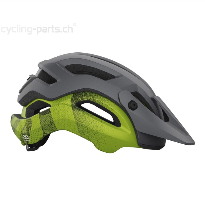 Giro Manifest Spherical matte metallic black/ano lime M 55-59 cm Helm