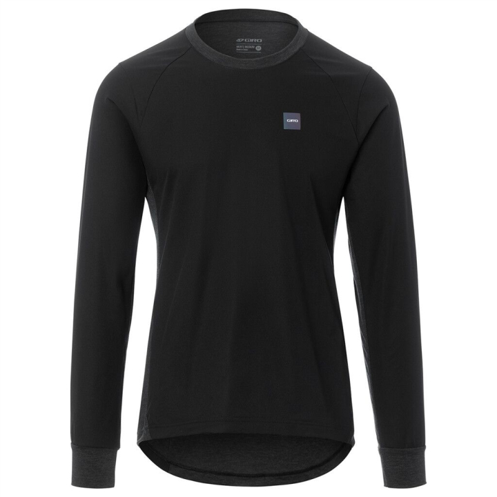 Giro Men Roust LS black/grey Wind Jersey