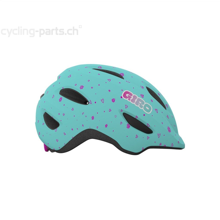 Giro Scamp matte screaming teal S 49-53 cm Kinderhelm