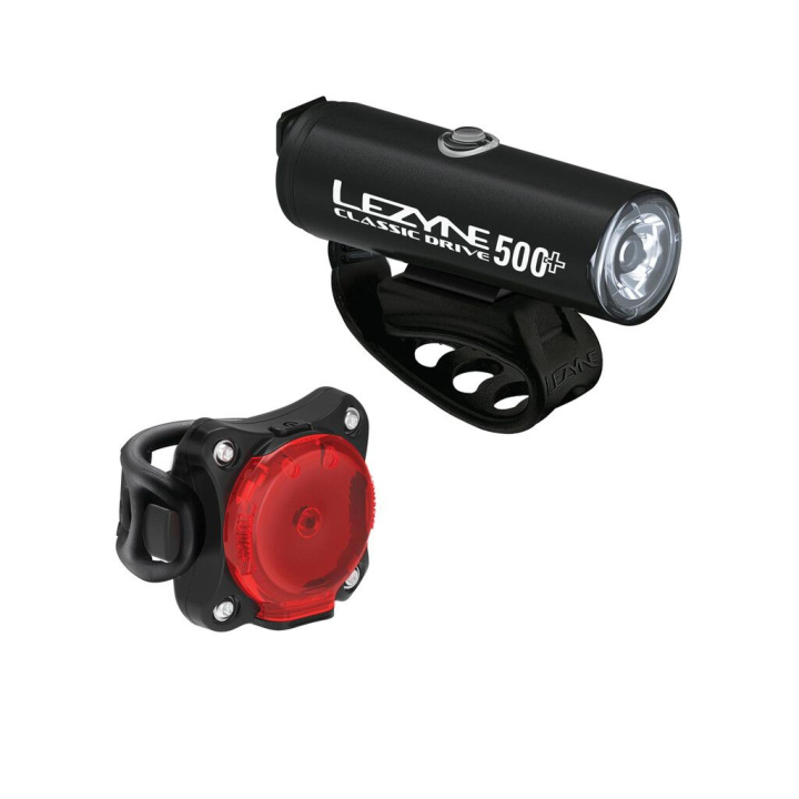 Lezyne Classic Drive 500+ / Zecto Drive 200+ Lichtset