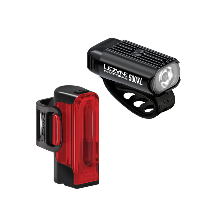 Lezyne Hecto Drive 500XL / Strip Drive 300+ Lichtset