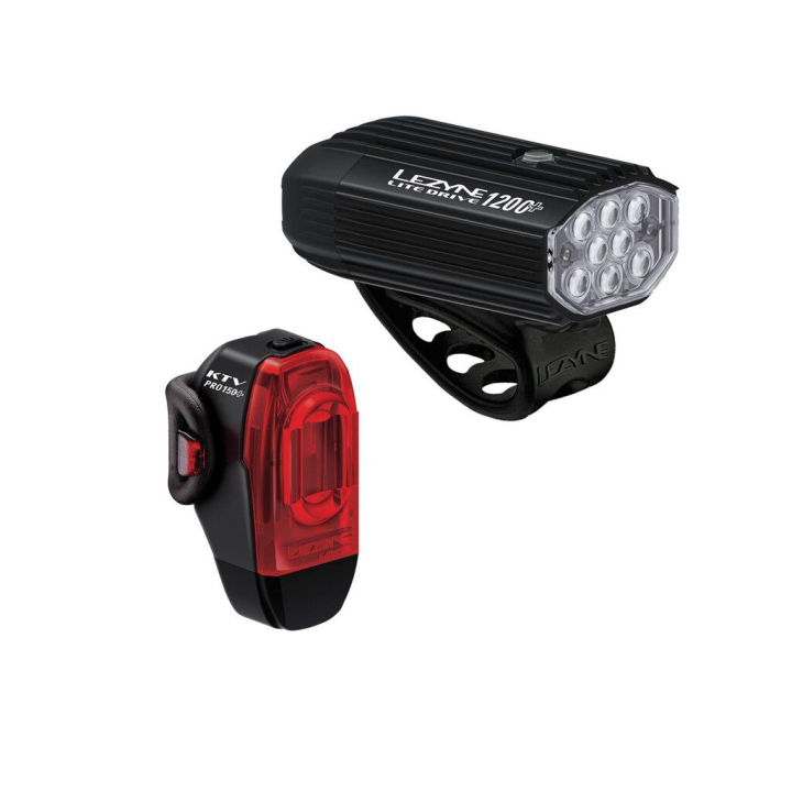 Lezyne Lite Drive 1200+ / KTV Pro+ Lichtset