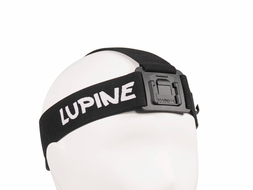 Lupine Stirnband FrontClick Wilma/Betty schwarz