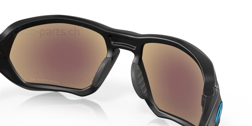 Oakley Plazma Matte Black/Prizm Saphire Polarized Brille