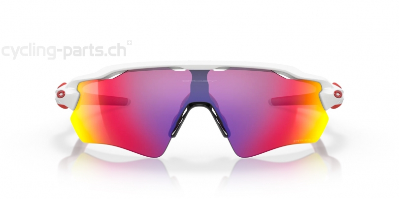 Oakley Radar EV Path polished white/Prizm Road Brille