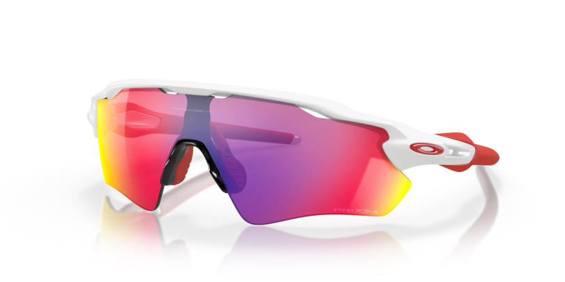 Oakley Radar EV Path polished white/Prizm Road Brille