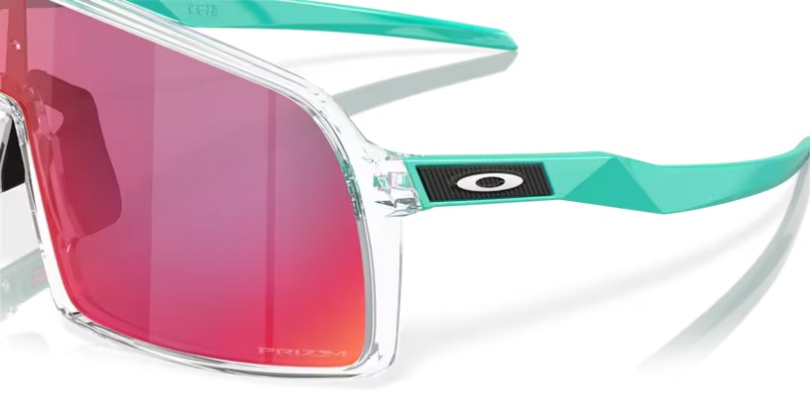 Oakley Sutro Clear Celeste/Prizm Road Brille