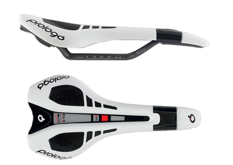 prologo New Nago Evo Pas TiroX white/black Sattel