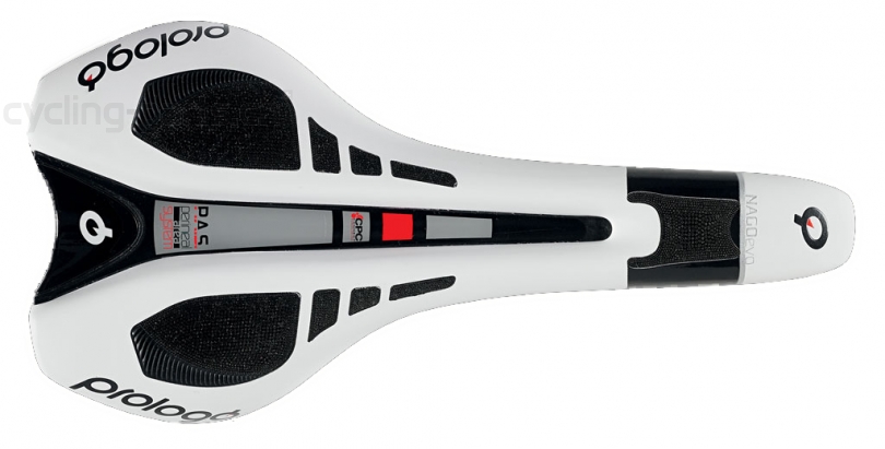 prologo New Nago Evo Pas TiroX white/black Sattel