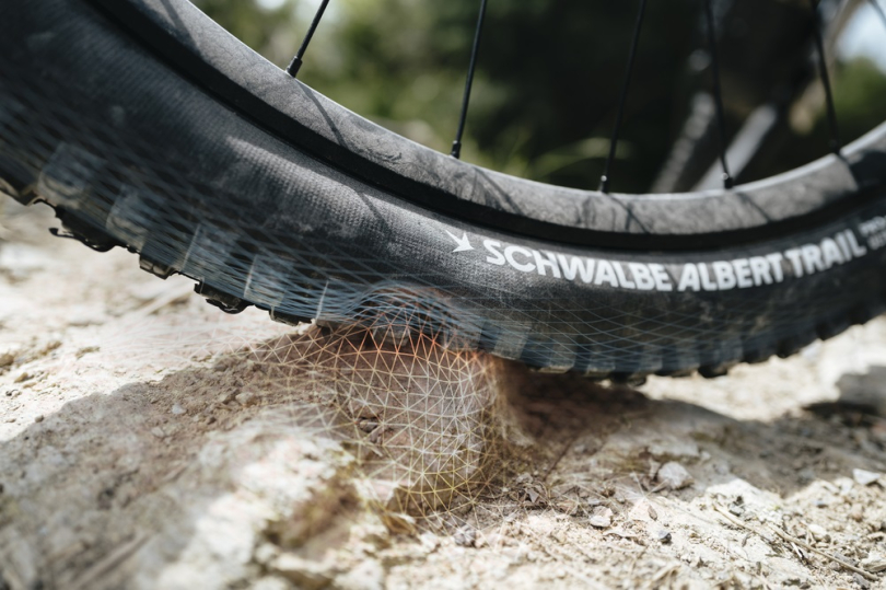 Schwalbe Albert Radial Trail Pro Addix Ultra Soft TLR E-50 27.5x2.50 Reifen