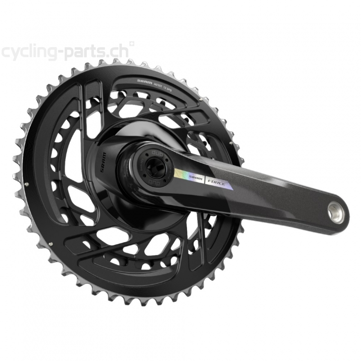 Sram Force AXS DUB 2x12 48-35 170mm black/iridescent Kurbelgarnitur