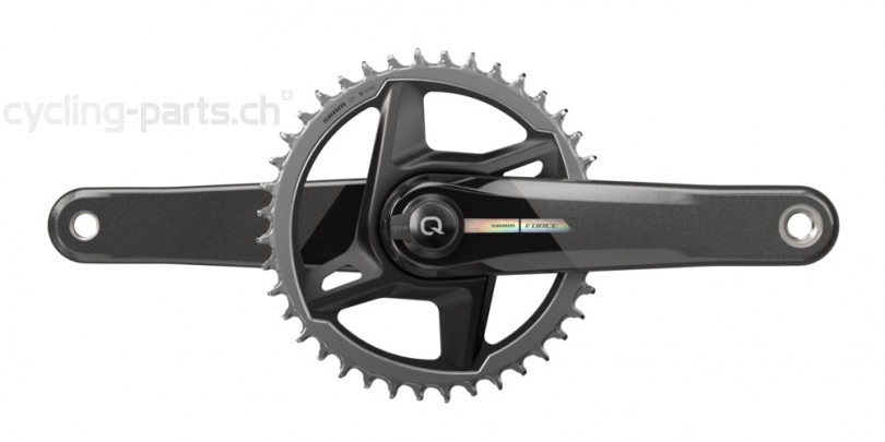 Sram Force AXS Powermeter DUB 1x12 40 Zähne 170mm black/iridescent Kurbelgarnitur