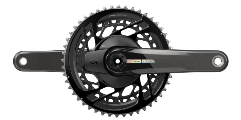 Sram Force AXS Powermeter DUB 2x12 48-35 170mm black/iridescent Kurbelgarnitur