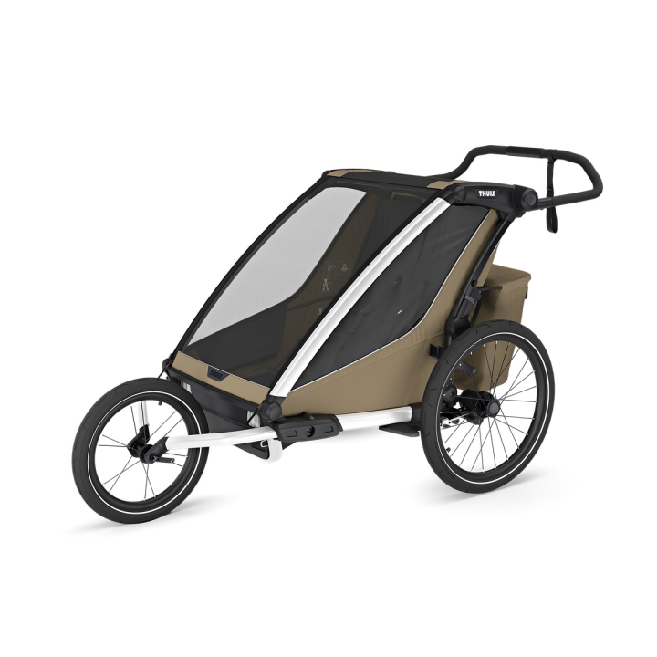 Thule Chariot Cross 2 Double 2025 faded khaki Kinderanhänger