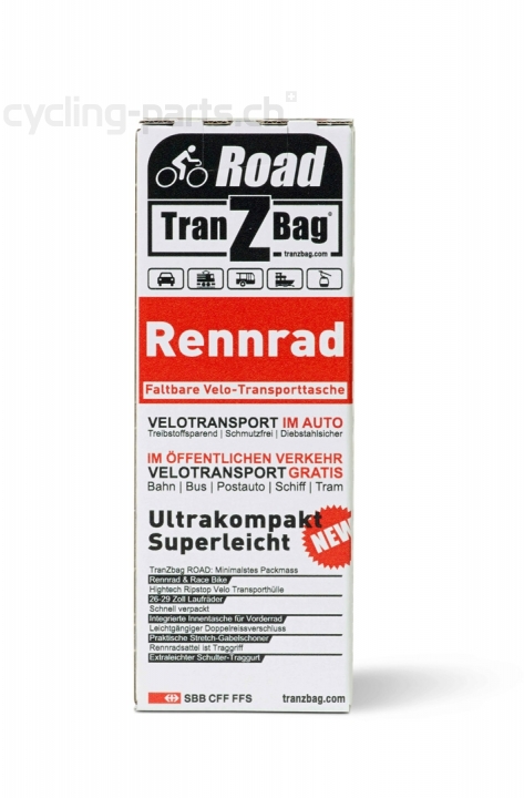 TranZBag Road schwarz Velo - Trasporttasche