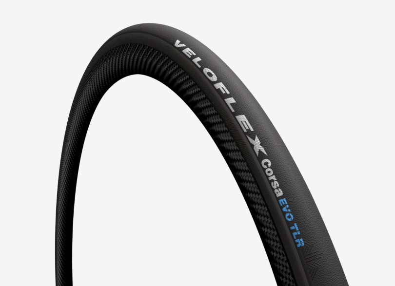 Veloflex Corsa EVO TLR Black Sidewall 700x28 Reifen