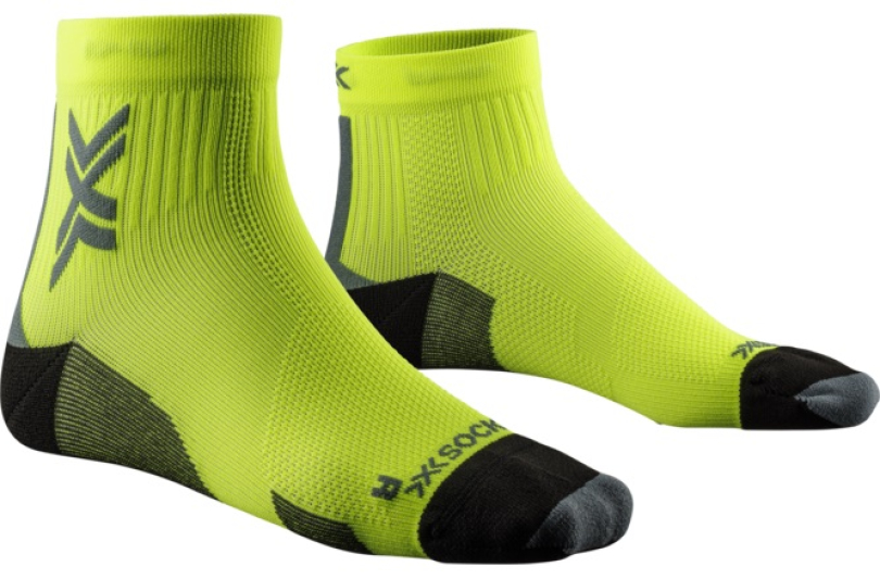 X-SOCKS Run Discover Ankle fluo yellow/opal black